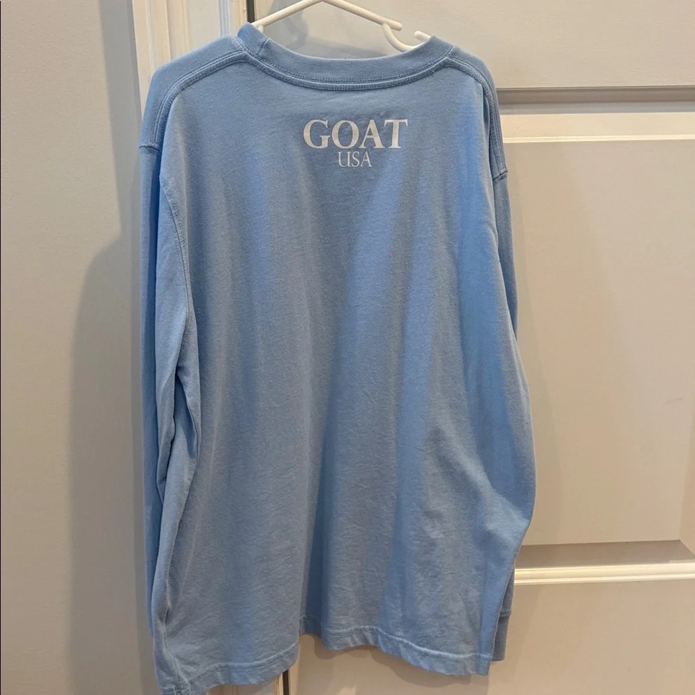 GOAT USA Youth Large Blue Long Sleeve Tee - Picture 6 of 6